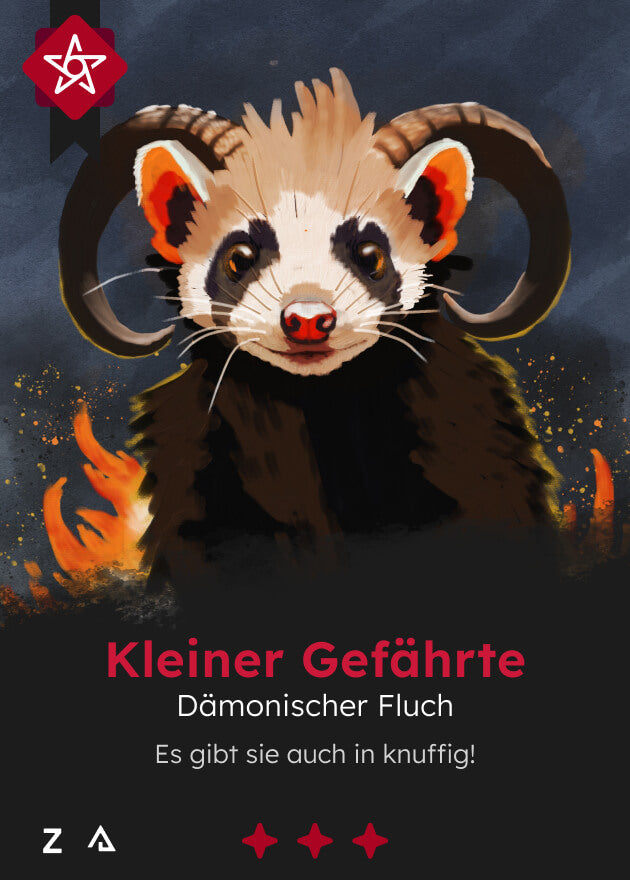 Zyronia PnP Spielkarte Kleiner Gefährte 1466 Vorderseite - Fabian Kunze